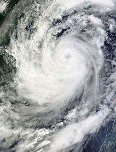 Satellite image of Typhoon Ondoy/Ketsana, Image c/o Wikipedia