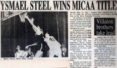 1962 Ysmael Steel retains the MICAA crown